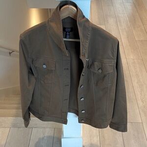 Jones New York Brown Jean Jacket
